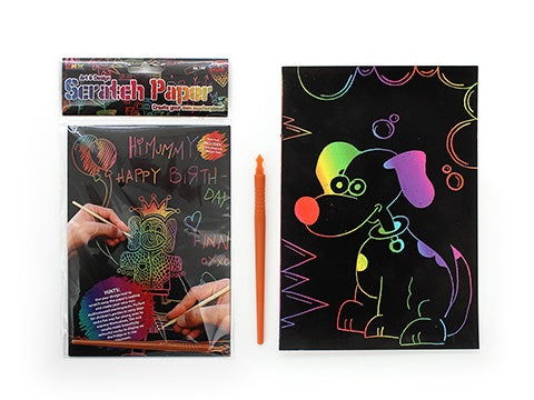 SCRATCH PAPER (5 x A5 SHEETS) - Sensory Kingdom