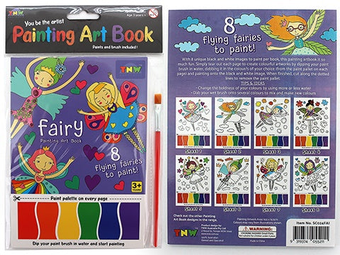 PAINTING ART BOOK (8xA5 SHEETS/BOOK) – FAIRIES