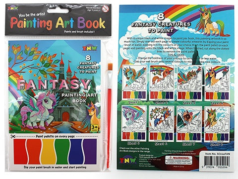 PAINTING ART BOOK (8xA5 SHEETS/BOOK) – FANTASY
