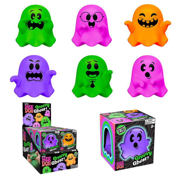 Nee-Doh Groovy Ghosts - Sensory Kingdom