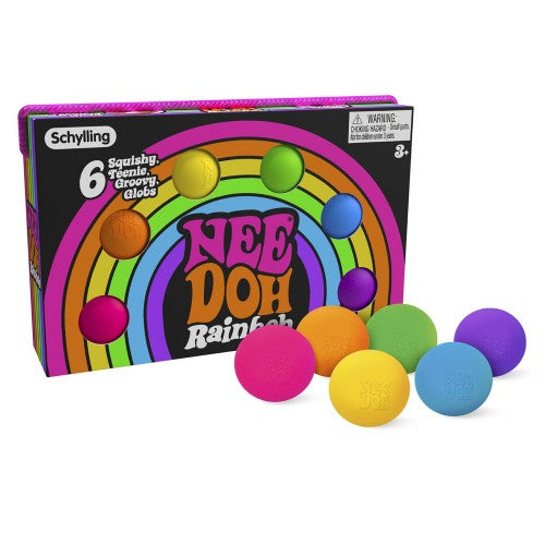 Schylling – Rainbow Teenie Nee Doh - Sensory Kingdom