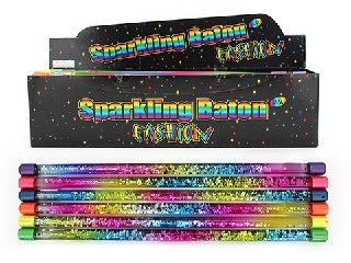 Rainbow Glitter Wand - Sensory Kingdom