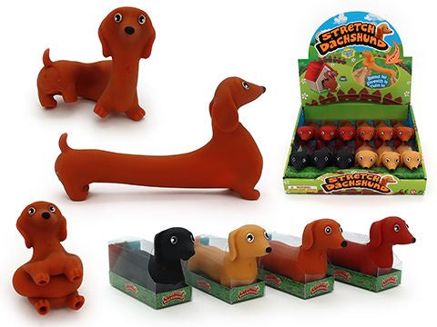 SQUEEZE SAUSAGE DOG – 11.5cm