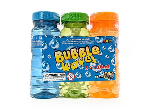 BUBBLES – 118ML BOTTLE (3PK) - Sensory Kingdom