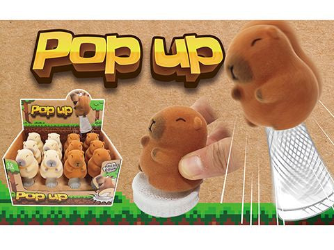 FLOCKED CAPYBARA POP-UP