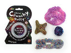CRUNCHY PUTTY - GLITTER - 19G - Sensory Kingdom