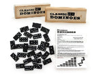 WOODEN DOMINOES IN WOODEN BOX (28 TILES) - Sensory Kingdom
