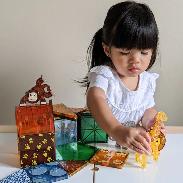 MAGNA-TILES - Safari Animals - 25 Piece Set