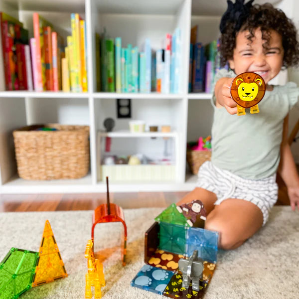 MAGNA-TILES - Safari Animals - 25 Piece Set