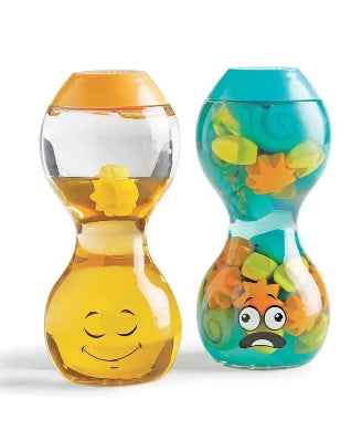 Express Your Feelings™ Sensory Bottles, Opposites: Overwhelmed and Calm - Sensory Kingdom