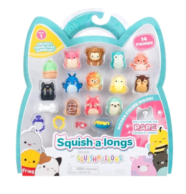 Squish-A-Longs 14pk Asst - Sensory Kingdom