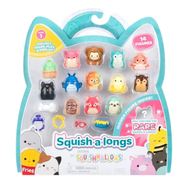 Squish-A-Longs 14pk Asst - Sensory Kingdom