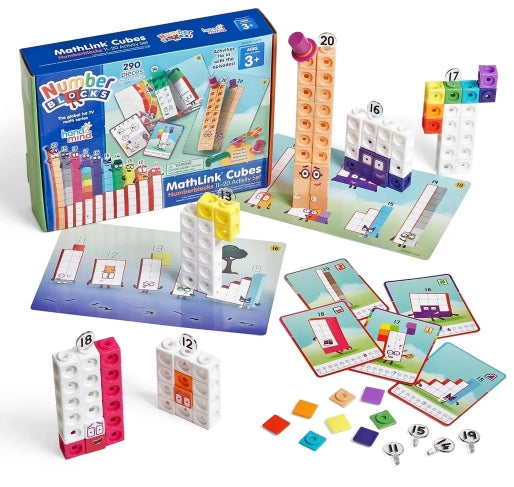 Numberblocks MathLink® Cubes 11–20 Activity Set - Sensory Kingdom