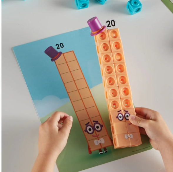 Numberblocks MathLink® Cubes 11–20 Activity Set - Sensory Kingdom