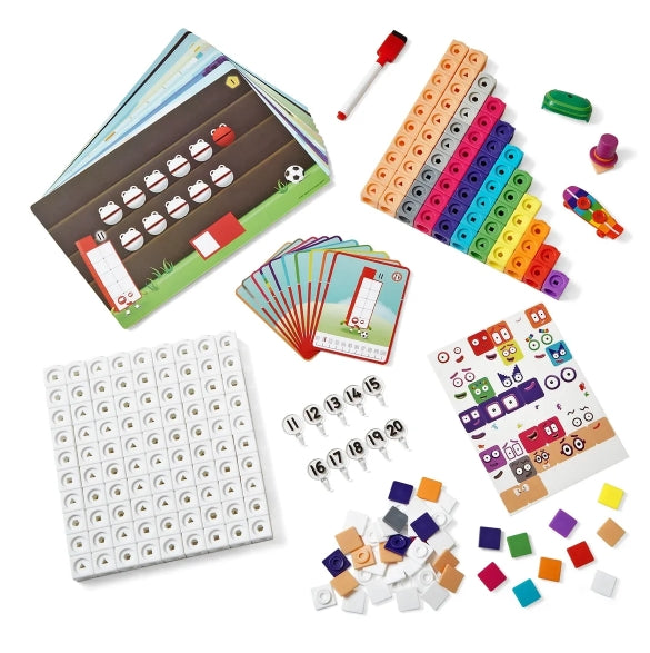 Numberblocks MathLink® Cubes 11–20 Activity Set - Sensory Kingdom