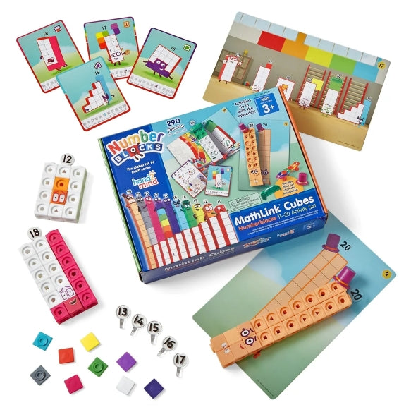 Numberblocks MathLink® Cubes 11–20 Activity Set - Sensory Kingdom