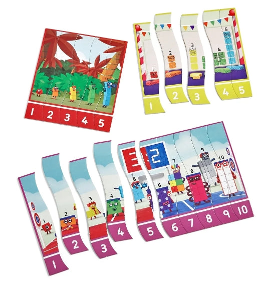 Numberblocks Sequencing Puzzle Set - Sensory Kingdom