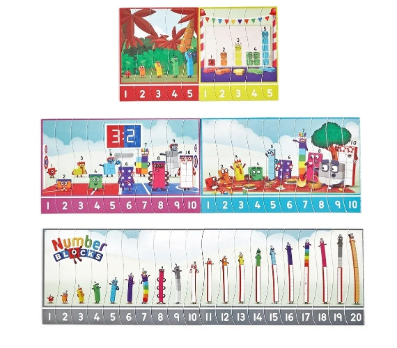 Numberblocks Sequencing Puzzle Set - Sensory Kingdom