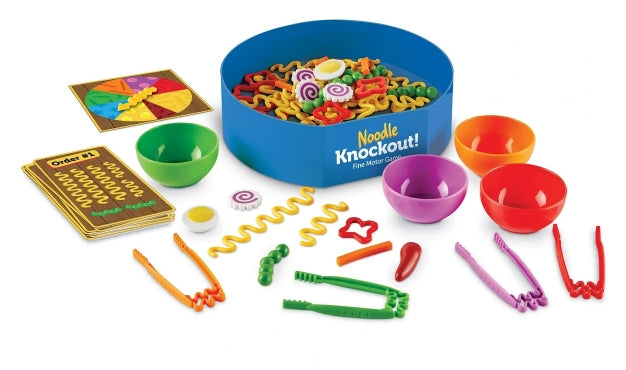 Noodle Knockout! Fine Motor - Sensory Kingdom