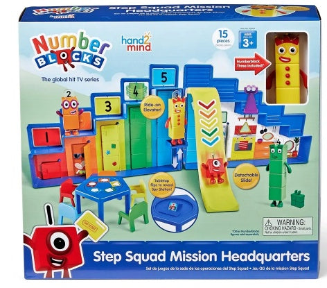 NUMBERBLOCKS® Step Squad Mission Headquarters - Sensory Kingdom