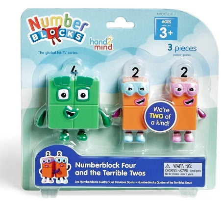 NUMBERBLOCKS Four and The Terrible Twos - Sensory Kingdom