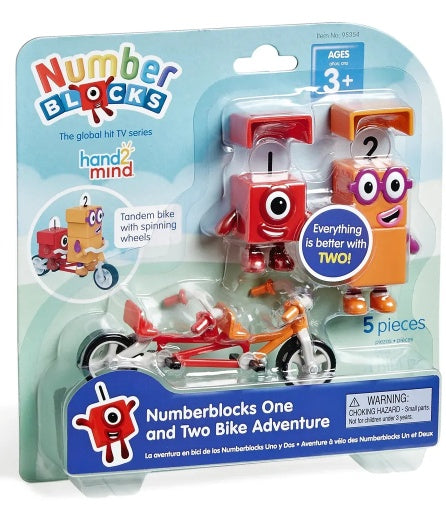 NUMBERBLOCKS One and Two Bike Adventure - Sensory Kingdom