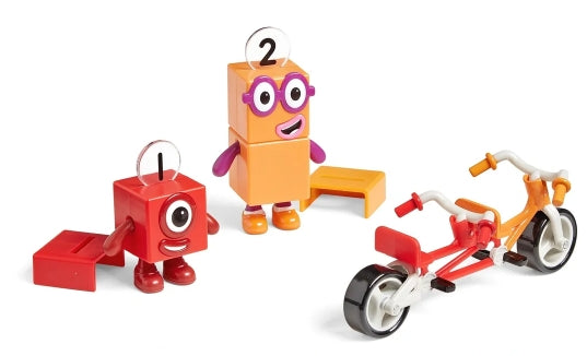 NUMBERBLOCKS One and Two Bike Adventure - Sensory Kingdom