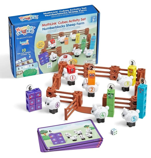 MathLink® Cubes Numberblocks® Sheep Farm Activity Set - Sensory Kingdom