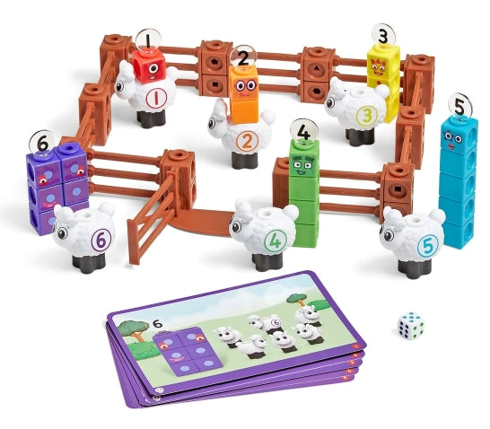 MathLink® Cubes Numberblocks® Sheep Farm Activity Set - Sensory Kingdom