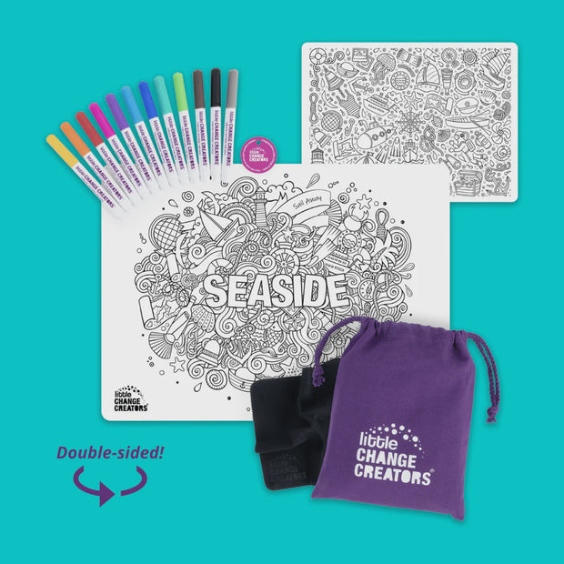 Re-FUN-able™ Colouring Set - SEASIDE