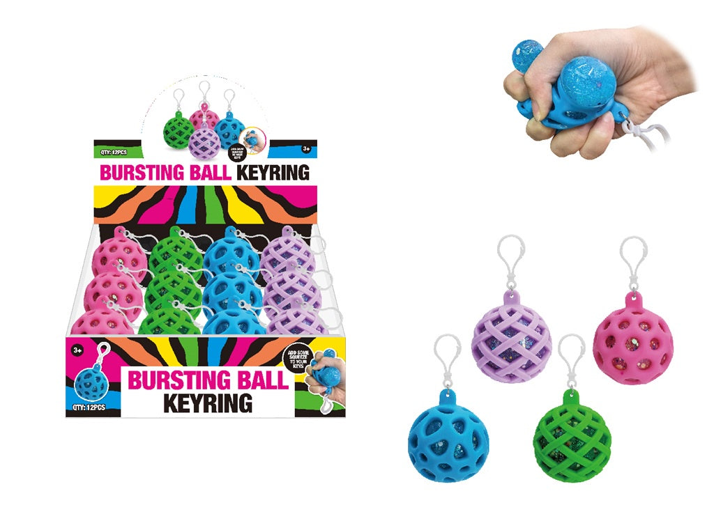 Squeeze Ball Keyring