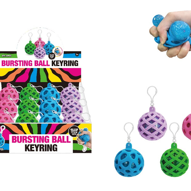 Squeeze Ball Keyring