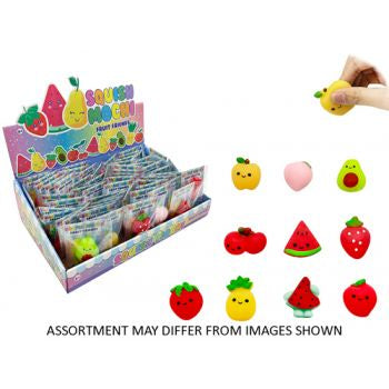 Squish Mochi Fruit assorted - Sensory Kingdom