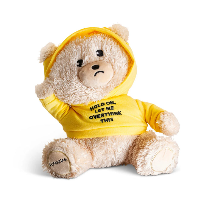 Teddy Bear Plushie - Let Me Overthink This - Sensory Kingdom