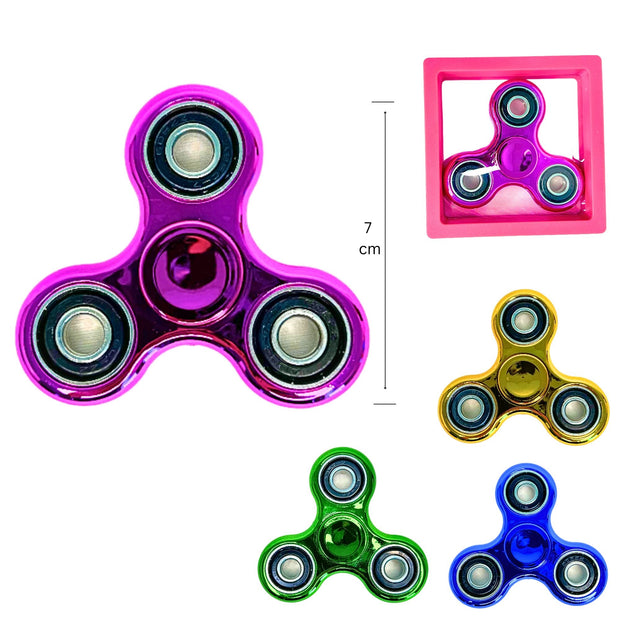 Metallic Metal Spinners - Sensory Kingdom