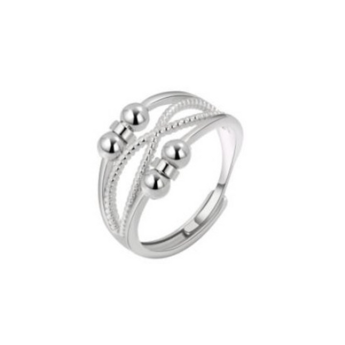 Double Side Fidget Ring - Adjustable - Sensory Kingdom