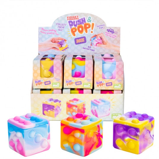 Push & Pop Dice - Sensory Kingdom