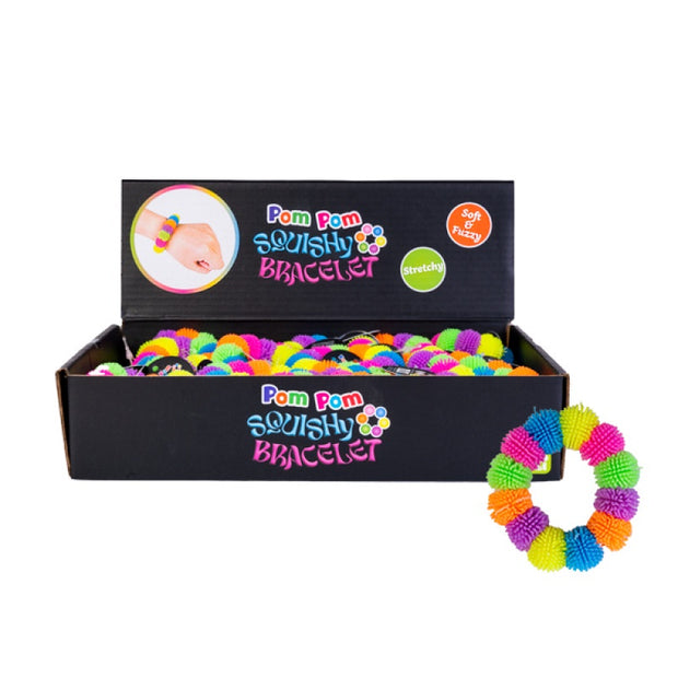 Pom Pom Squishy Bracelet - Sensory Kingdom
