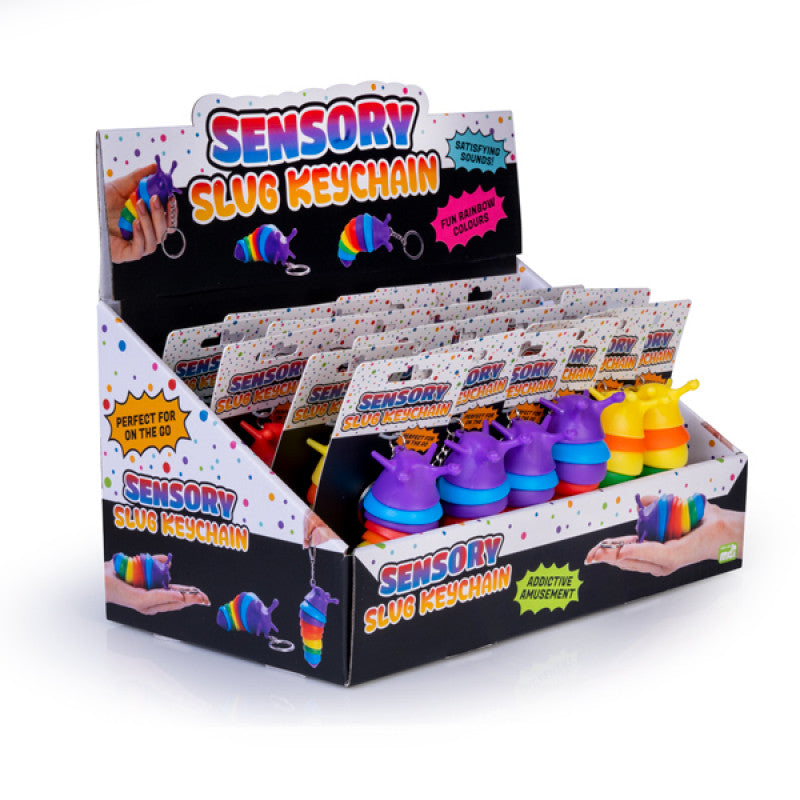 Sensory Slug Keychain