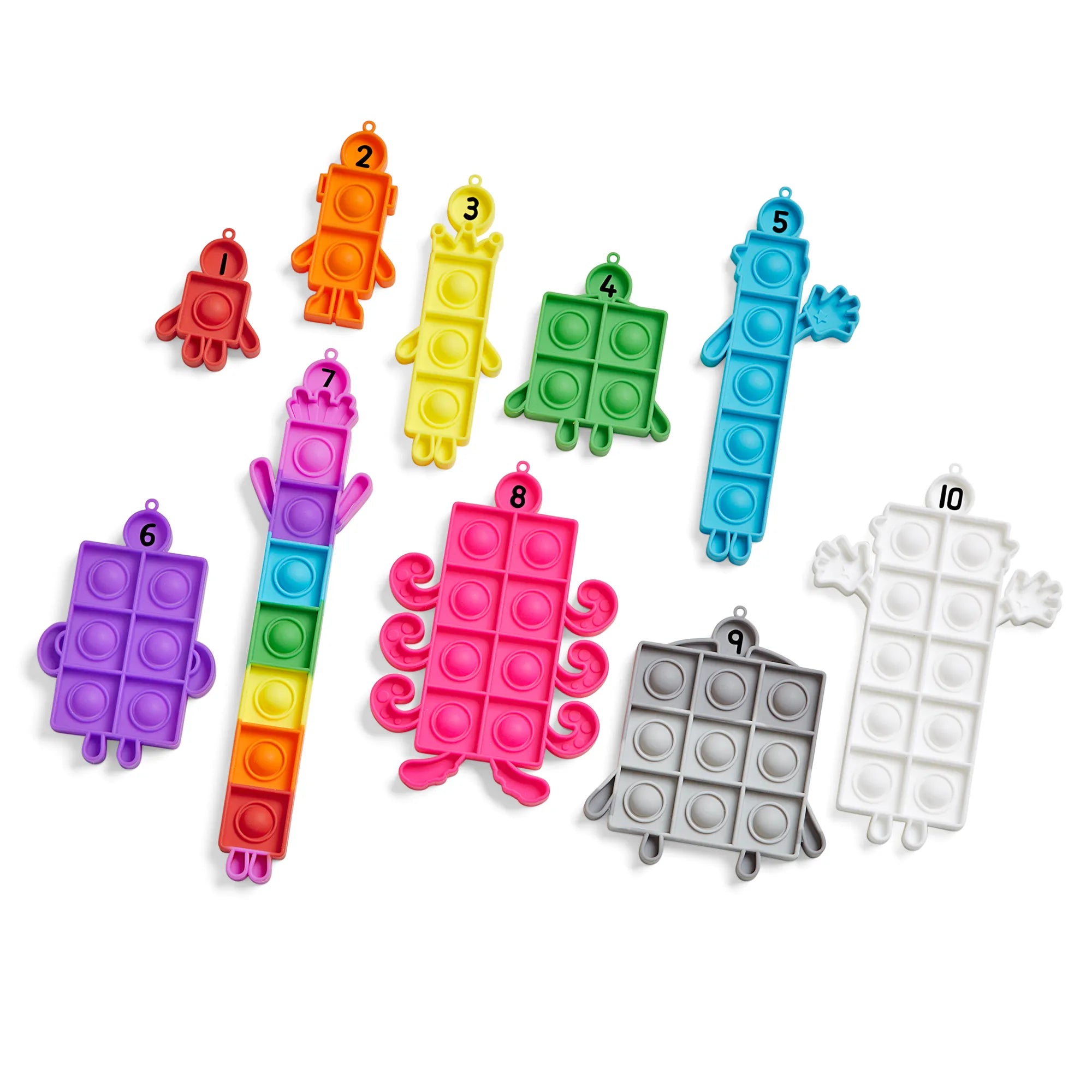 Numberblocks® Sensory Bubble Poppers - Sensory Kingdom