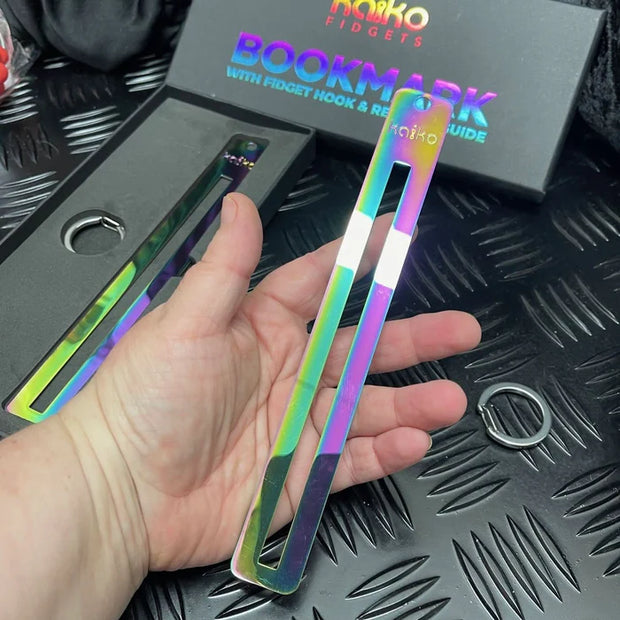 Metal Bookmark with Reading Guide - Sensory Kingdom