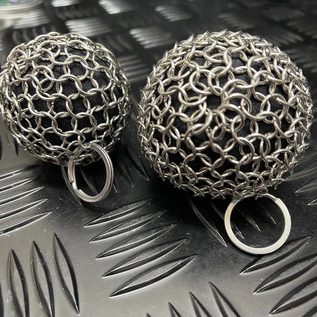 Chain Maille BALLS - Firm Squish & Picking Support - Varieties - Sensory Kingdom