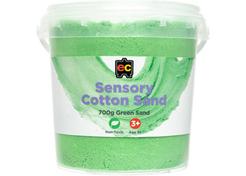 Sensory Cotton Sand 700g Tub - Varieties - Sensory Kingdom