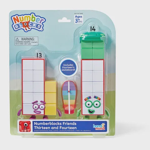 Numberblocks® Friends Thirteen and Fourteen Figure Pack
