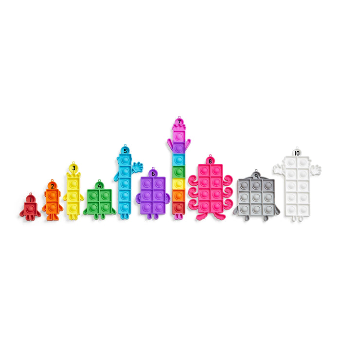 Numberblocks® Sensory Bubble Poppers - Sensory Kingdom