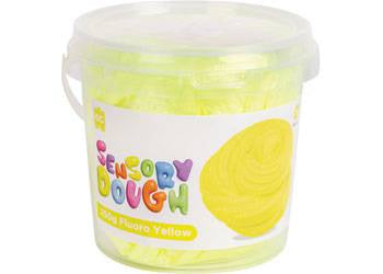Sensory Dough 250g - Fluoro Yellow