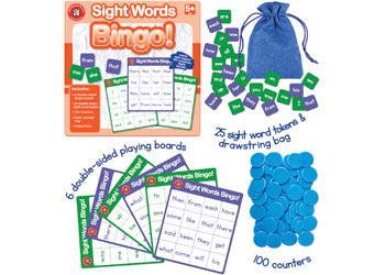 Educational Bingo - Varieties - Sensory Kingdom