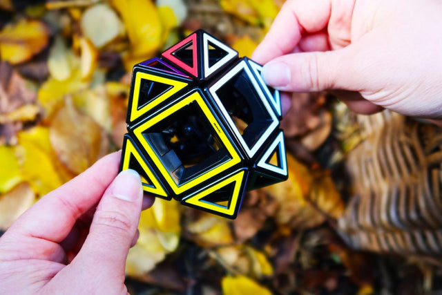 Hollow Skewb Cube - Sensory Kingdom