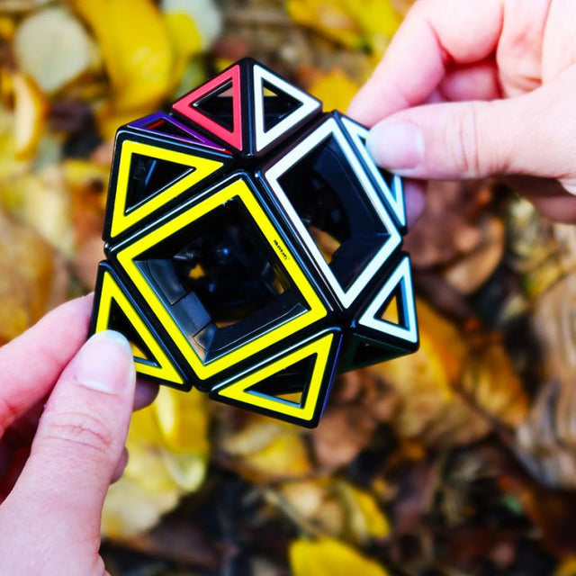 Hollow Skewb Cube - Sensory Kingdom