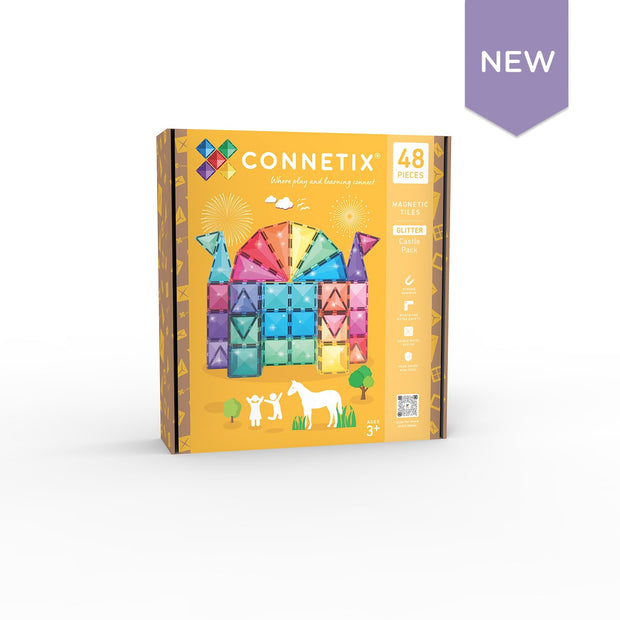 CONNETIX Glitter Castle Pack 48 pc
